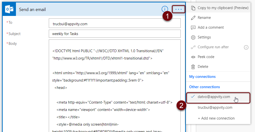 eTask Microsoft Power Automate