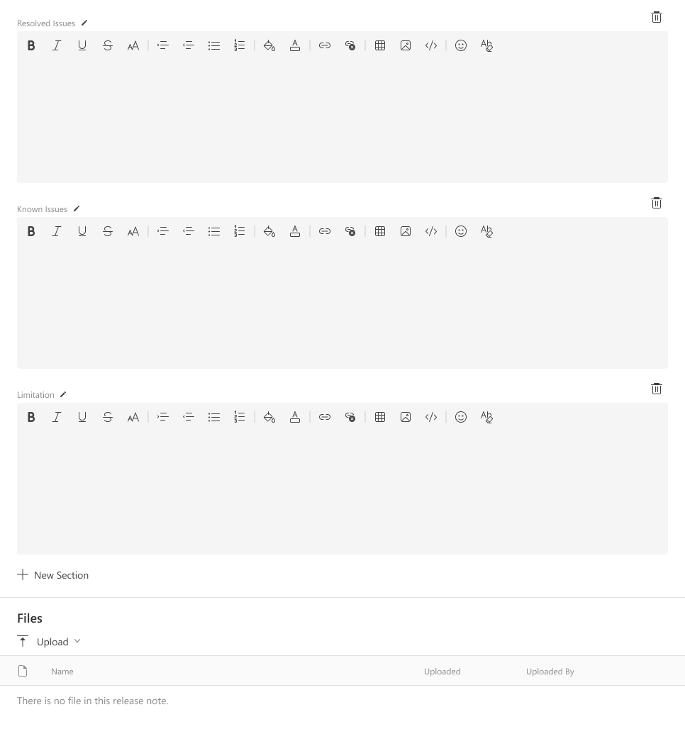 eTask Release Note