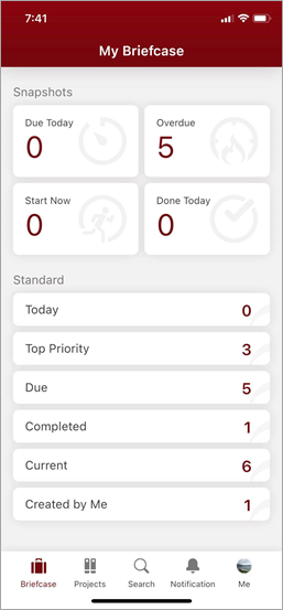 eTask Mobile App