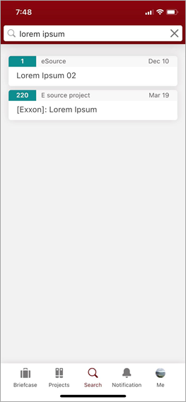 eTask Mobile App