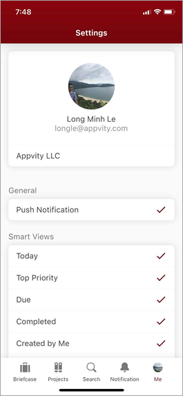 eTask Mobile App