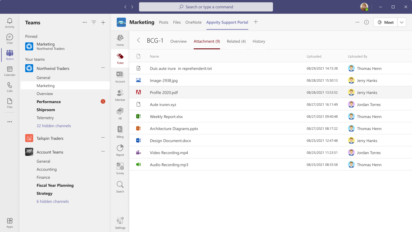 View a ticket in eHelpdesk
