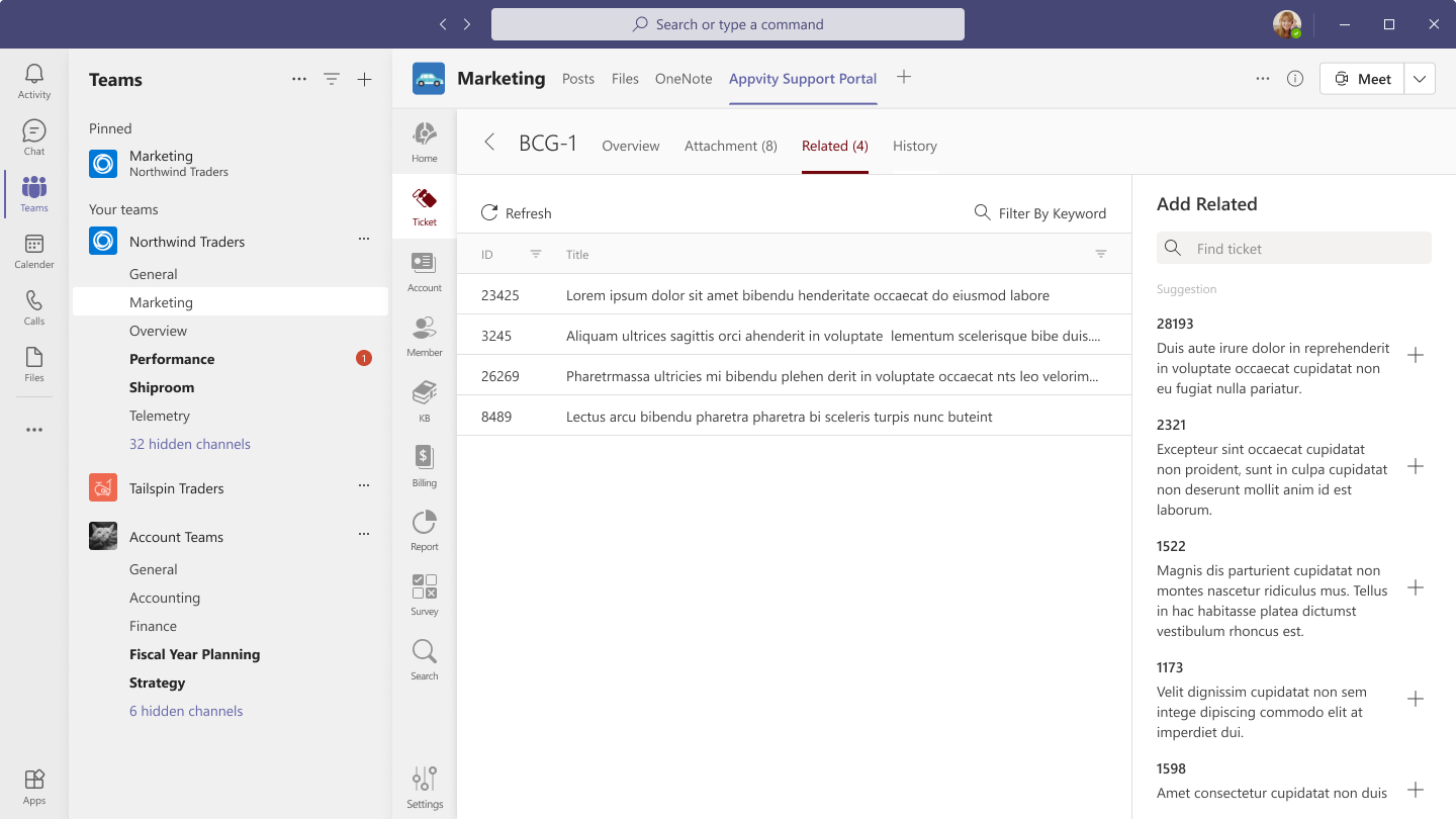 View a ticket in eHelpdesk