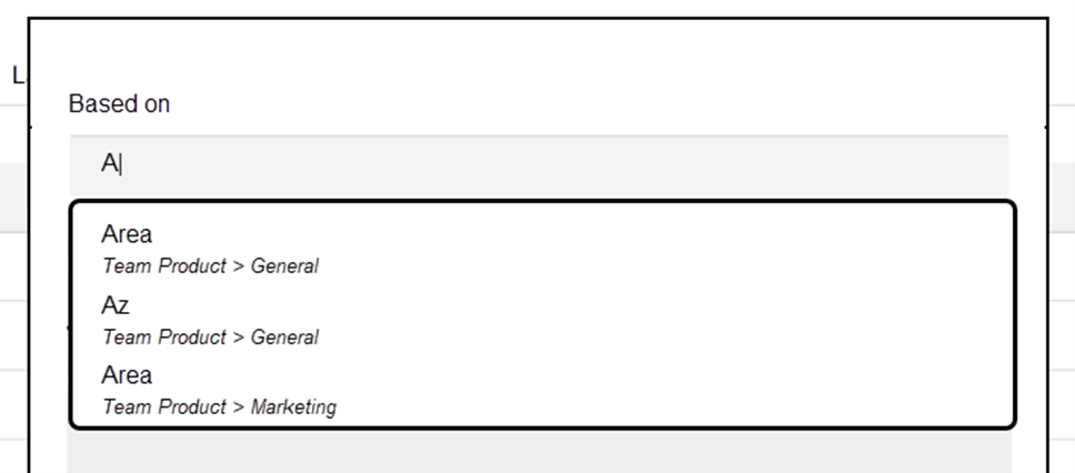 eTask Custom Fields